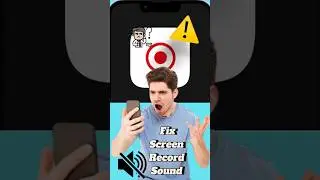 Fix iPhone Screen Recording Sound in 2 Minutes!