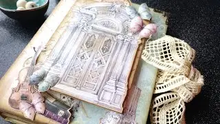 Tutorial  album scrapbooking