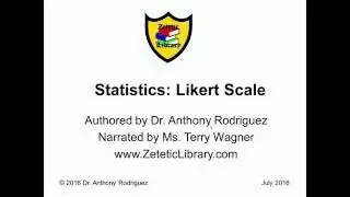 Statistics: Likert Scale