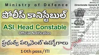 Constable, ASI, HC Notification-2021 | BSF Notification-2021 | RK Tutorial