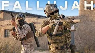 Arma Reforger, The BRUTAL Streets Of Fallujah Are INSANE... 