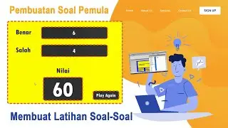 Games Edukasi "Membuat Latihan Soal-Soal" Menggunakan Adobe Flash CS6