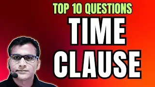 Do You Know the SECRET to Acing Time Clauses in English? #timeclause