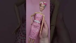 Miniature Doll clothes | Barbie clothes #shorts #barbieclothes #diy