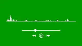FREE New green screen line audio spectrum - Top audio spectrum no copyright