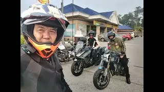 CF Moto CLX700 Sports and 650GT breakfast ride
