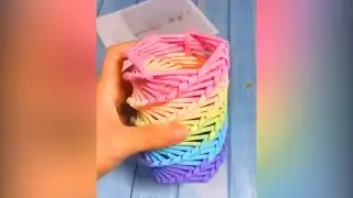 Как сделать красивый стакан для карандашей? Вытворяшки