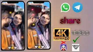 How to upload Full HD video on WhatsApp status.            WhatsApp without loosing quality