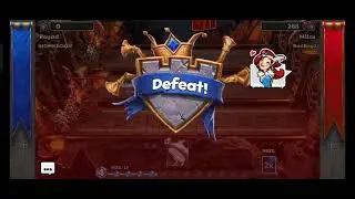 Playing Castle crush tournament . i only won 3 rounds because  it was to hard 😭