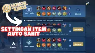 1 TOMBOL SETTINGAN ITEM BUAT HERO HOK JADI LEBIH SAKIT, SETTINGAN ITEM HONOR OF KINGS