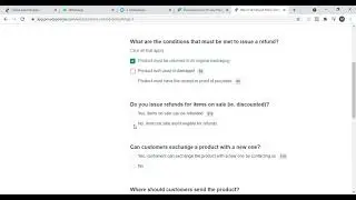How to create your own Return & Refund Policy