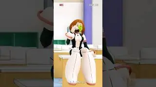 (MMD)burp contest (girl burp animation)