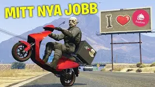 GTA ONLINE - KÖPER TRIMMAD MOPPE & JOBBAR SOM FOODORA-CHAUFFÖR I PIZZA UPDATE