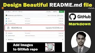 How to Create Beautiful GitHub README.md Documents | GitHub Bangla Tutorial | Github Repository