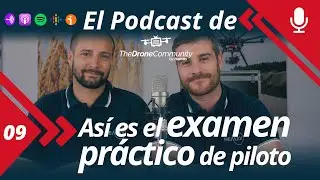 Así es el examen práctico de piloto de dron