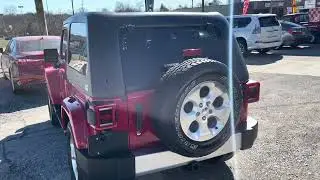 2014 Jeep Wrangler Sahara 4x4 www.WebsterMotors.net