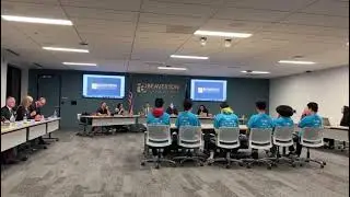 Recognition of Westview/Titanturtles Cybersecurity at BSD Board Meeting