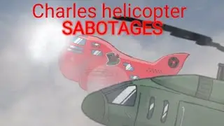 among us 🛩️airship​ map​🛩️charles helicopter SABOTAGES but it crushed