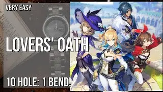 How to play Lovers' Oath (Genshin Impact) by Yu Peng Cheng on Diatonic Harmonica 10 Holes (Tutorial)