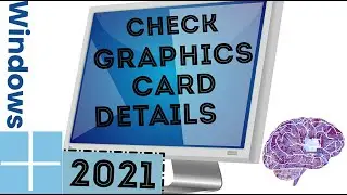 How to : check graphics card windows 7 | check graphic card | video card details | Quick Tutorial