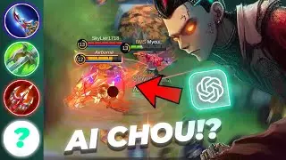 CHOU TUTORIAL AI BUILD!?- Jungle Chou Build | MLBB