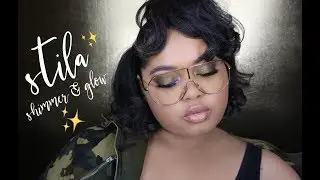 Stila Shimmer & Glow Liquid Eyeshadows Review + Tutorial + Swatches | KelseeBrianaJai