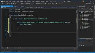 RESTful API with ASP.NET Core 3.0 - 7/50 - Adding DbContext
