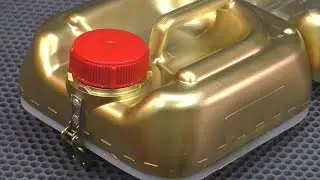 Great idea from a Plastic Canister ! Cool idea for DIY!