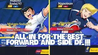 [GACHA] ALL IN FOR NAPOLEON AND SODA JY !!! BEST FW AND SIDE BACK || CAPTAIN TSUBASA ACE