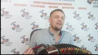 Гармонь. Ремонт. Индивидуальный подход. #мастерскаябаяниста