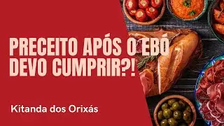 RESGUARDO (PRECEITOS)  após o EBÓ - devo cumprir?! | 