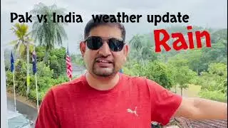 Rain stopped| Pak vs India weather update| kandy Sri Lanka #cricket #asiacup #babarazam #pakvsInd