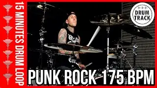 Drum Beat 175 bpm - Groove Drum Track 175 BPM Punk Rock | Batería 175 BPM Punk Rock