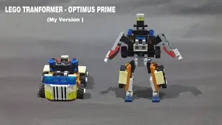 #Lego Transformer -  My Version of The Optimus Prime