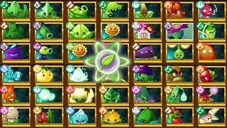 EVERY PLANT POWER-UP!  vs MODERN DAY FINAL BOSS! in PLANTS VS zOMBIES 2