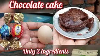Miniature cake recipe | Miniature Chocolate cake | Tiny Foods | Tiny Cookz #23