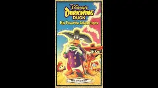 Opening and Closing To Darkwing Duck:Birth of Negaduck 1993 VHS
