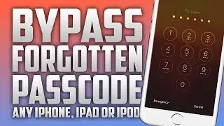 How To Fix/Remove Forgotten Passcode iPhone 5,5S,6,6+,6S,6S+  iOS 9/10 (Bypass Lockscreen)