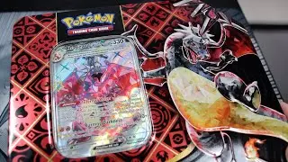 ASMR CharizardEX Tin!
