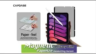 Detachable Privacy Screen protector for iPad mini 6 CAPDASE