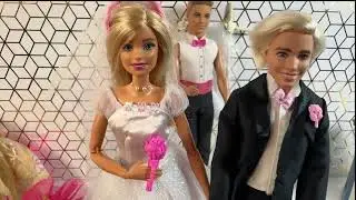 LA BODA DE BARBIE Y KEN / ARMAMOS LA BODA DE BARBIE Y KEN !!