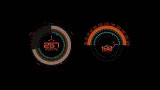Hud UI Infographics Pack 800+