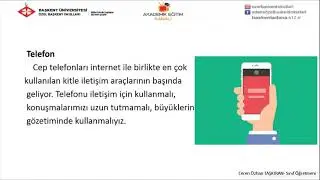 36 -  Kitle İletişim Araçlarını Doğru Kullanıyorum