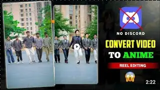 How to Convert Normal Video Convert to Anime Video 😱