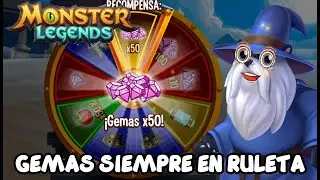 💎TRUCO PARA SACAR SIEMPRE GEMAS EN RULETA💎 | MONSTER LEGENDS