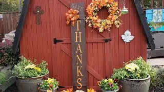 Easy D I Y Give Thanks sign !
