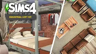 INDUSTRIAL LOFT 🖤 | The Sims 4: Apartment Renovation Speed Build