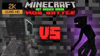 MECHA DRIVER VS MUTANT ENDERMAN | Minecraft Mob Battle
