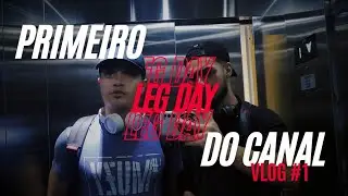 COMO TER PERNA DE FRANGO COM O LEG DAY DUS GURI!!! VLOG #1