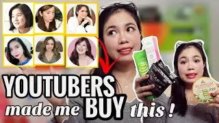 YOUTUBERS MADE ME BUY THIS ✨ | MGA SIKAT 💛